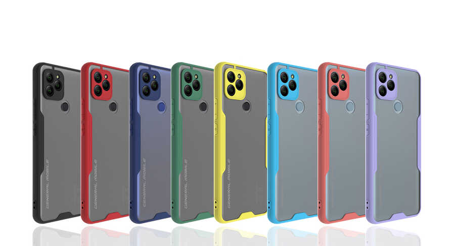 General Mobile 21 Uyumlu Kılıf Zore Parfe Kapak - 1