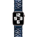 Apple Watch 38mm Uyumlu Wiwu Three Beads Set Auger Metal Kordon - 13