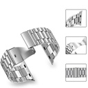 Apple Watch 38mm Uyumlu Wiwu Ultra Thin Steel Belt Three Beads Metal Kordon - 3