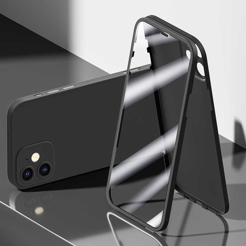 Apple iPhone 12 Uyumlu Kılıf Benks Full Covered 360 Protective Kapak - 3