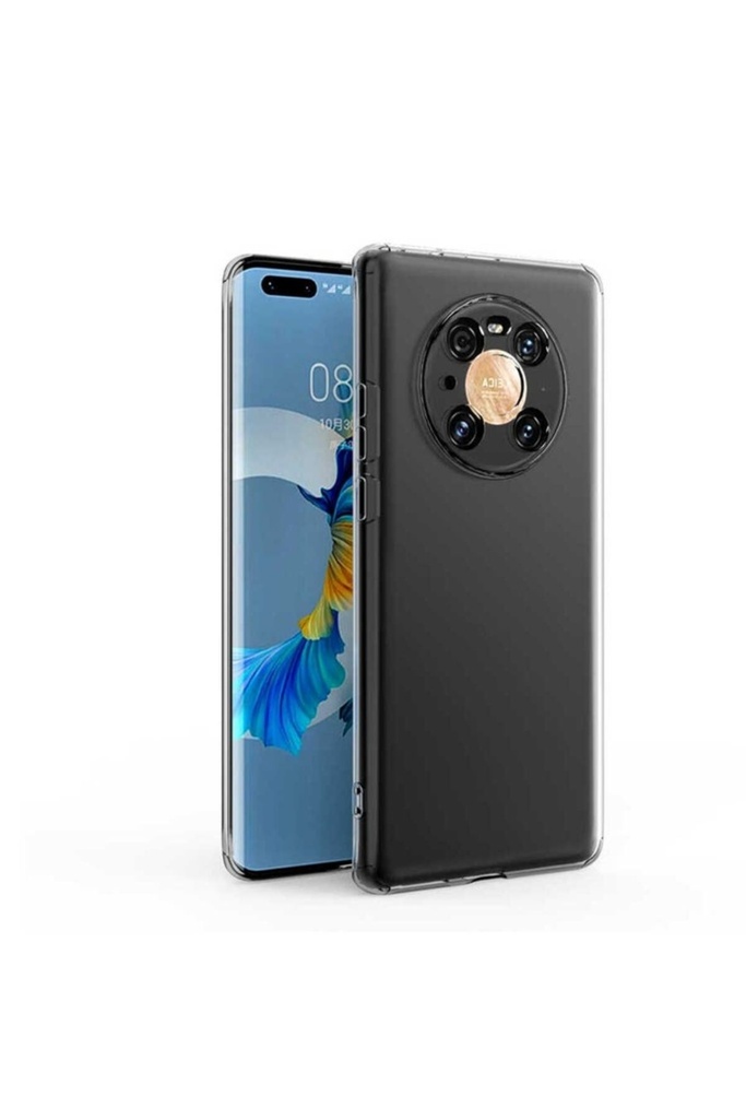 Huawei Mate 40 Pro Uyumlu Kılıf Zore Kamera Korumalı Süper Silikon Kapak