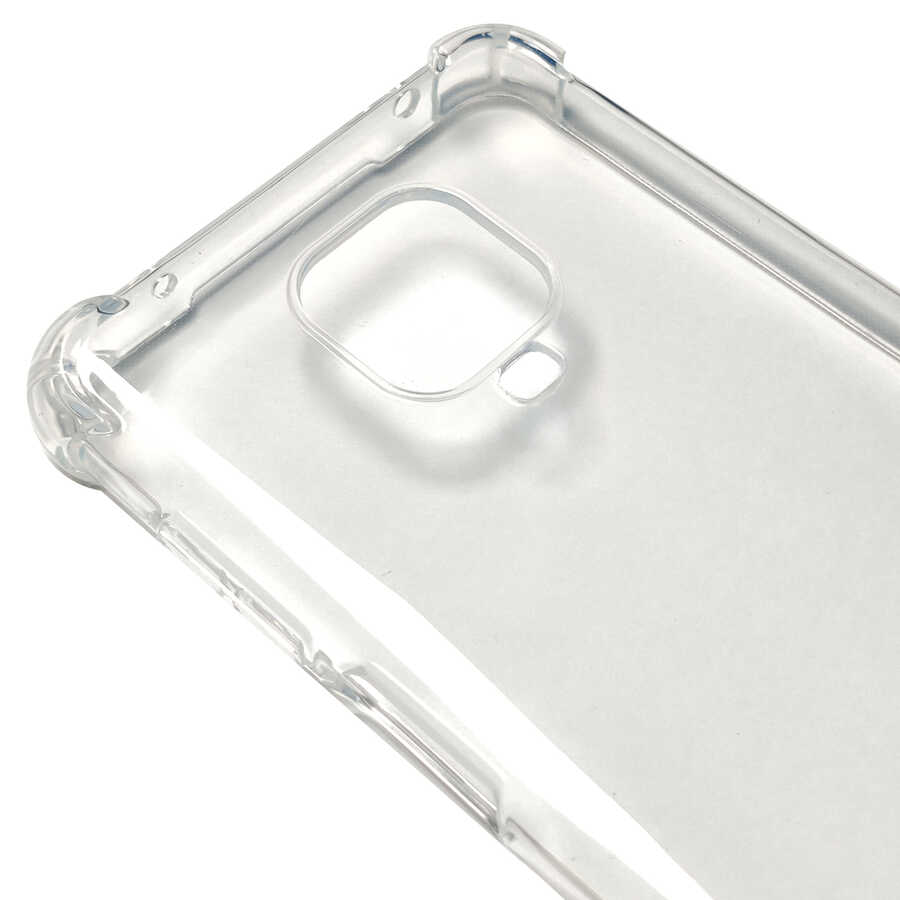 Xiaomi Redmi Note 9S Uyumlu Kılıf Zore Kamera Korumalı Nitro Anti Shock Silikon