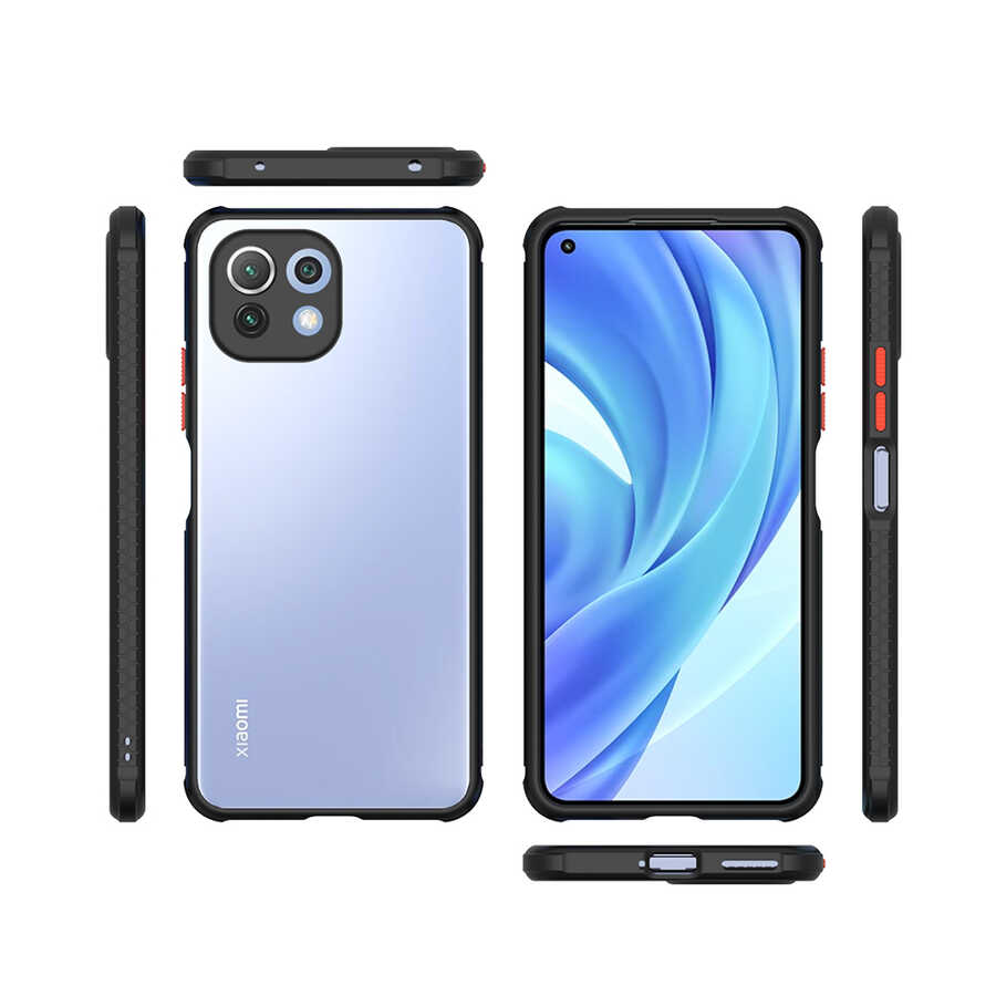 Xiaomi Mi 11 Lite Uyumlu Kılıf ​​Zore Kaff Kapak - 12