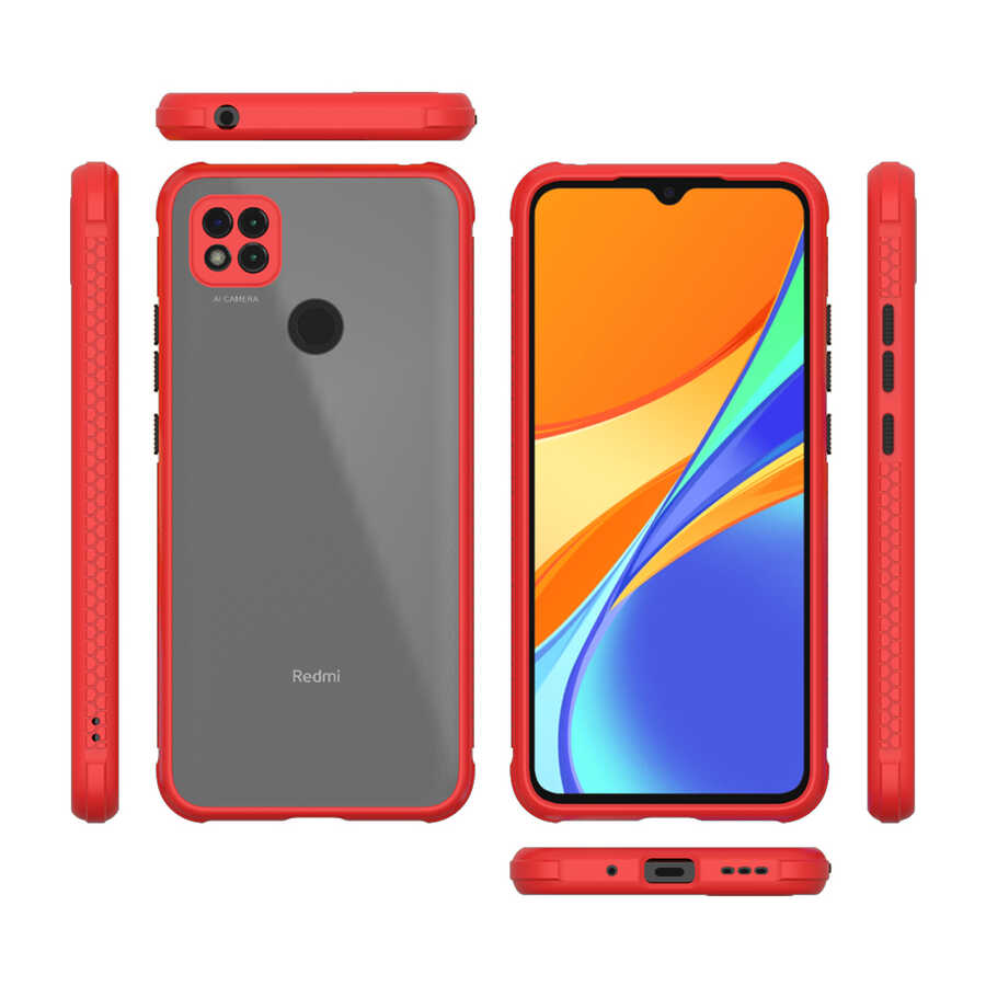 Xiaomi Redmi 9C Uyumlu Kılıf ​​Zore Kaff Kapak - 8