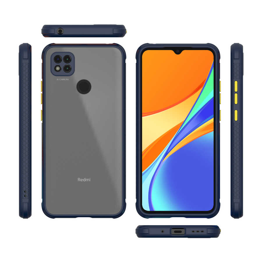 Xiaomi Redmi 9C Uyumlu Kılıf ​​Zore Kaff Kapak - 10