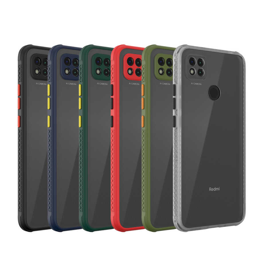 Xiaomi Redmi 9C Uyumlu Kılıf ​​Zore Kaff Kapak - 12