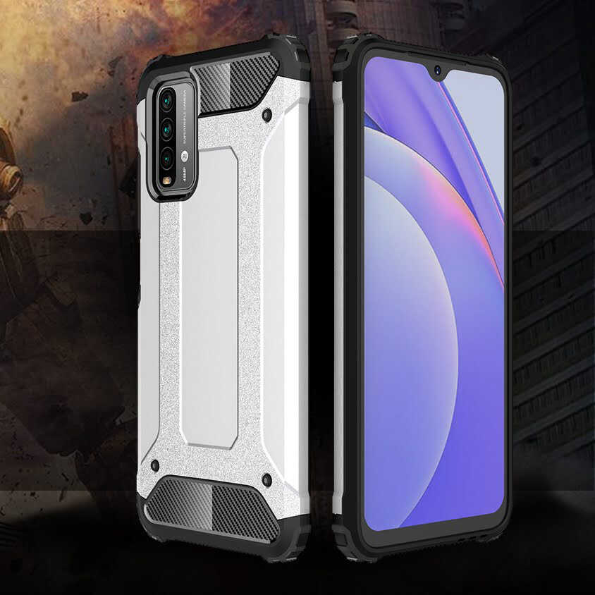 Xiaomi Poco M3 Uyumlu Kılıf Zore Crash Silikon Kapak - 6