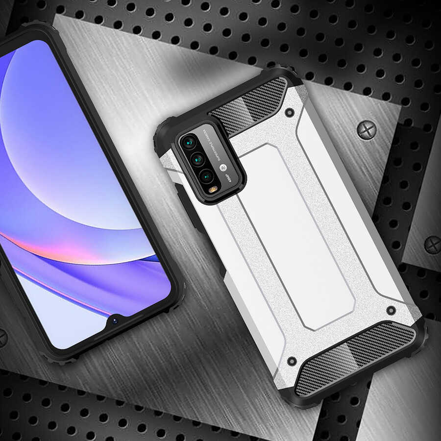 Xiaomi Poco M3 Uyumlu Kılıf Zore Crash Silikon Kapak - 7