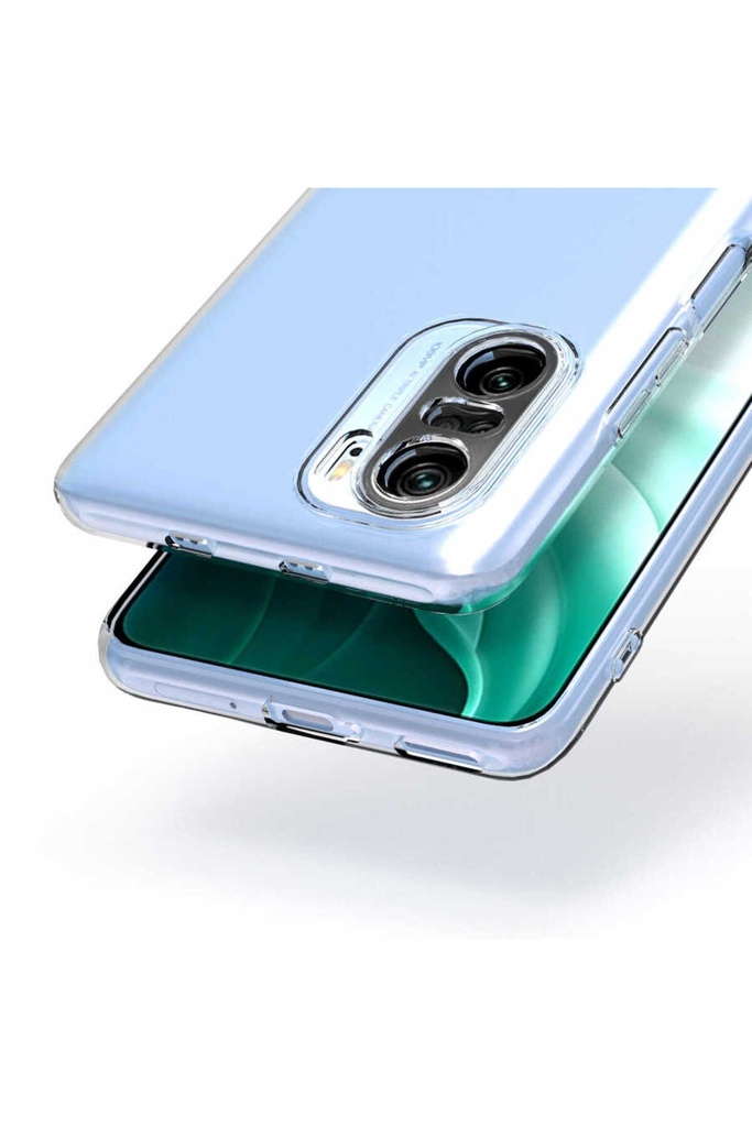 Xiaomi Poco F3 Uyumlu Kılıf Zore Kamera Korumalı Süper Silikon Kapak