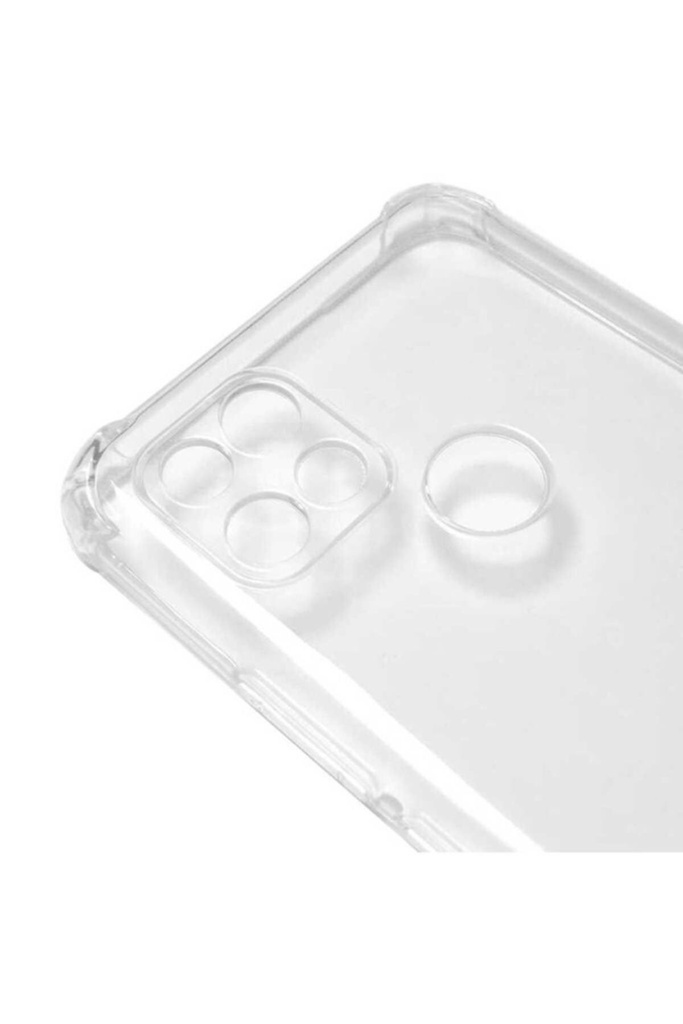 Oppo A15S Uyumlu Kılıf Zore Kamera Korumalı Nitro Anti Shock Silikon