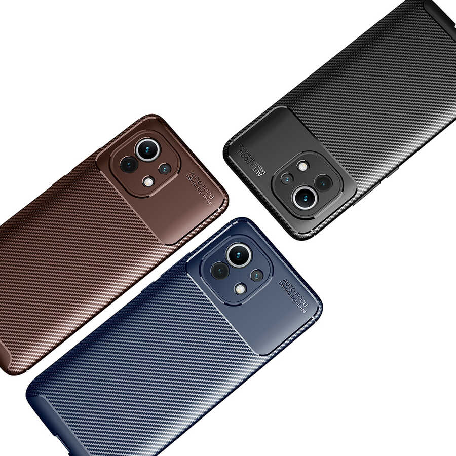 Xiaomi Mi 11 Uyumlu Kılıf Zore Negro Silikon Kapak - 4