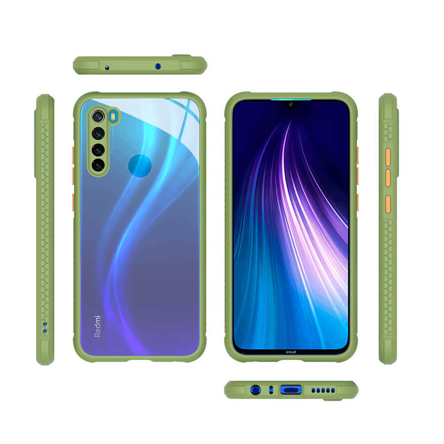 Xiaomi Redmi Note 8 Uyumlu Kılıf ​​Zore Kaff Kapak - 1