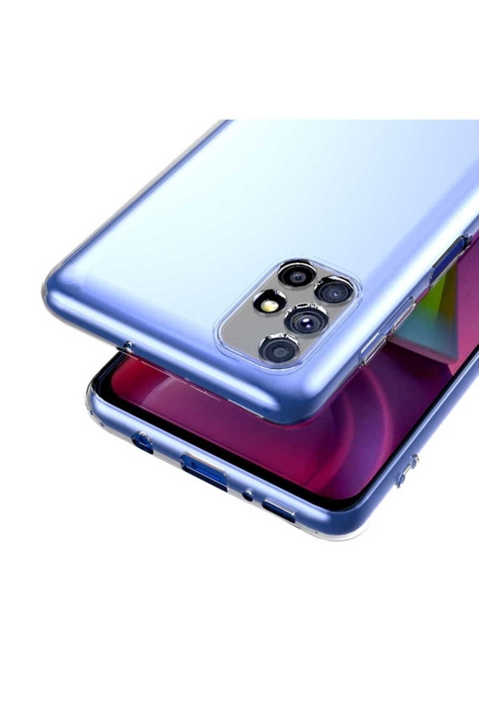 Samsung Galaxy M51 Uyumlu Kılıf Zore Kamera Korumalı Süper Silikon Kapak