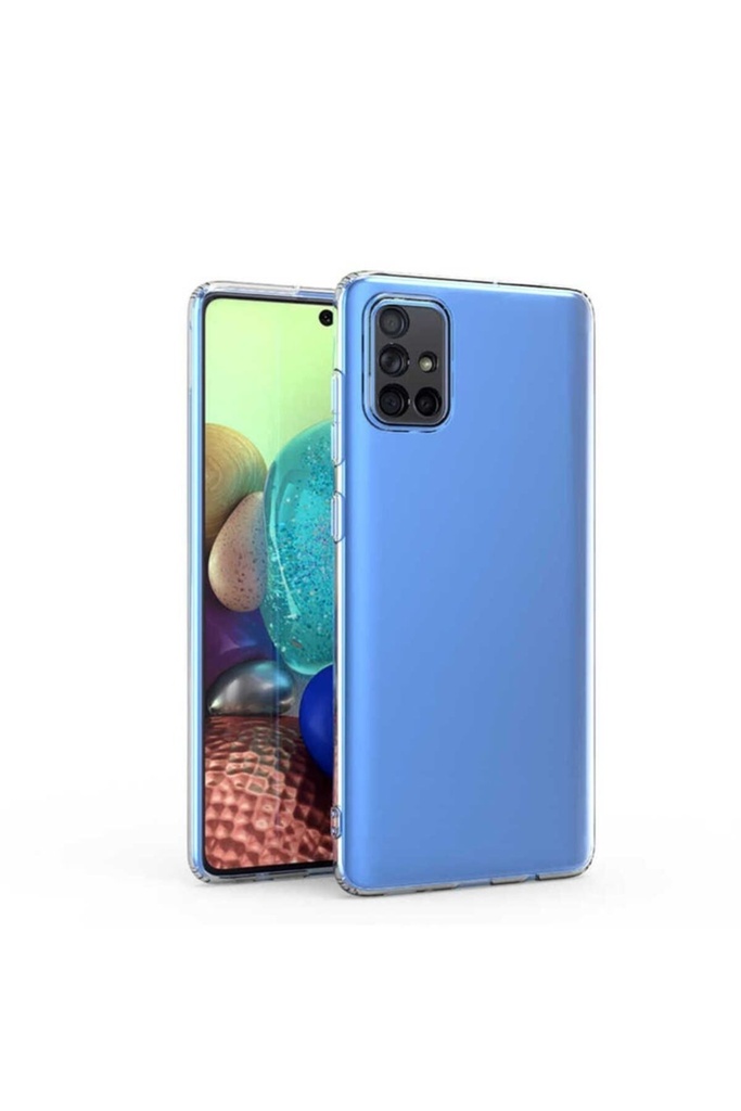 Samsung Galaxy A71 Uyumlu Kılıf Zore Kamera Korumalı Süper Silikon Kapak