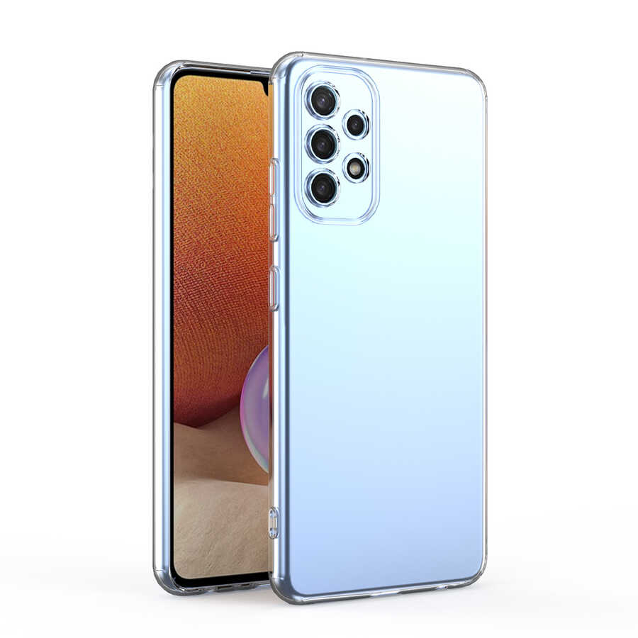 Samsung Galaxy A32 4G Uyumlu Kılıf Zore Kamera Korumalı Süper Silikon Kapak - 3