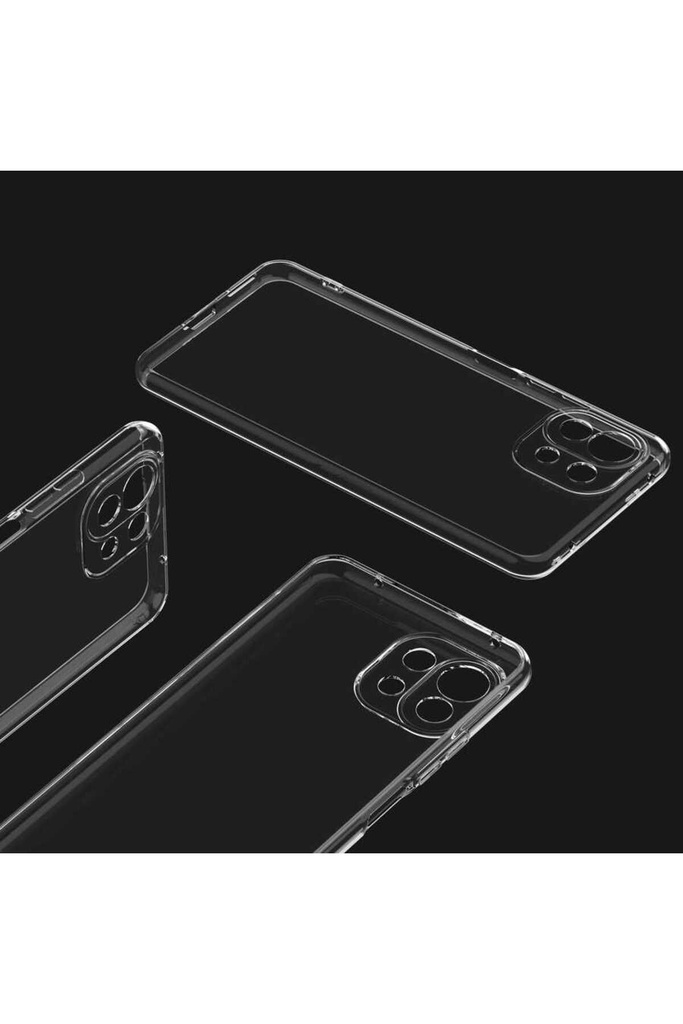 Xiaomi Mi 11 Uyumlu Kılıf Zore Kamera Korumalı Süper Silikon Kapak