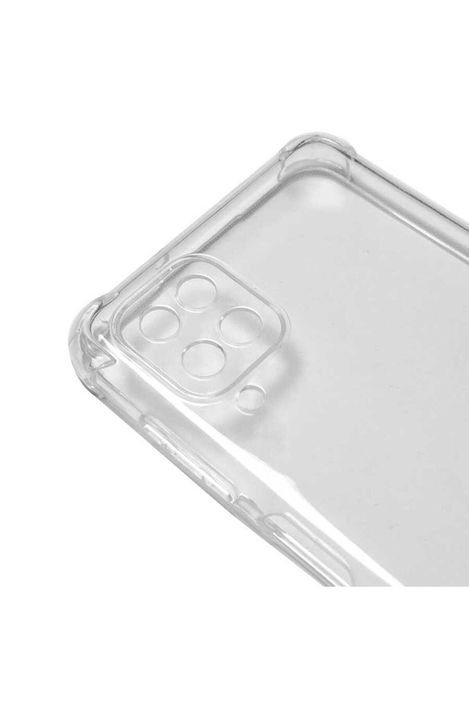 Megafox Teknoloji Samsung Galaxy A12 Uyumlu Kılıf Kamera Korumalı Nitro Anti Shock Silikon