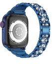 Apple Watch 38mm Uyumlu Wiwu Three Beads Set Auger Metal Kordon - 3