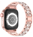 Apple Watch 38mm Uyumlu Wiwu Three Beads Set Auger Metal Kordon - 4