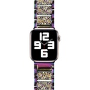 Apple Watch 38mm Uyumlu Wiwu Three Beads Set Auger Metal Kordon - 9
