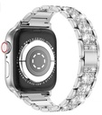 Apple Watch 38mm Uyumlu Wiwu Three Beads Set Auger Metal Kordon - 19