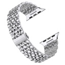 Apple Watch 38mm Uyumlu Wiwu Seven Beads Steel Belt Metal Kordon - 2