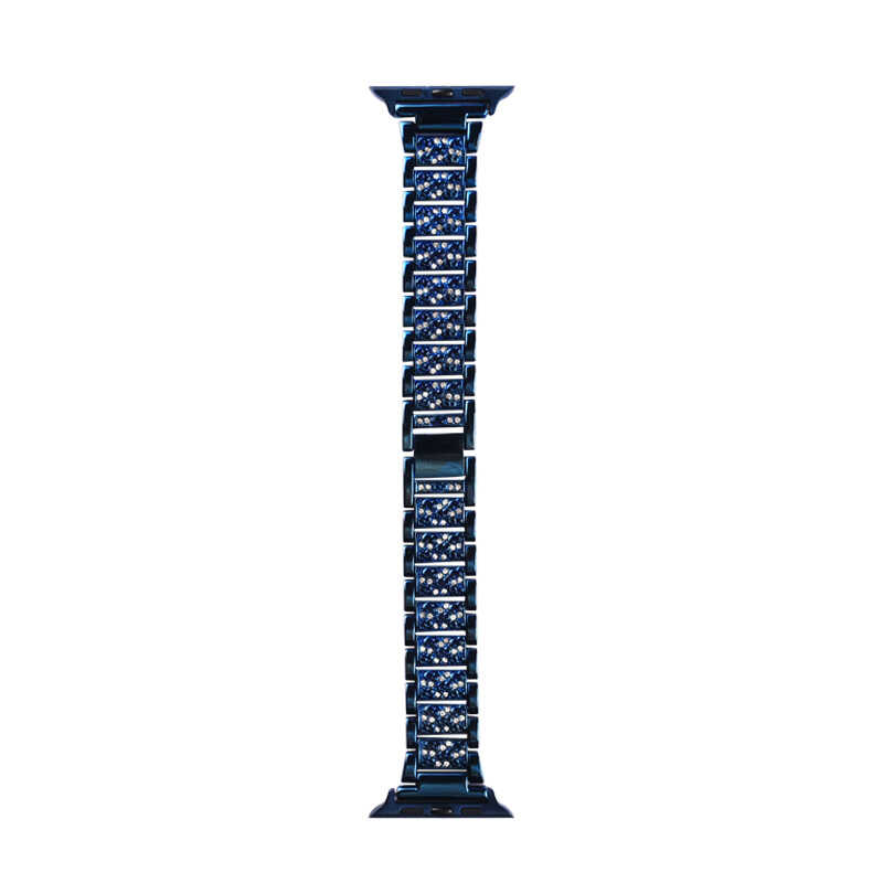 Apple Watch 40mm Uyumlu Wiwu Three Beads Set Auger Metal Kordon - 18