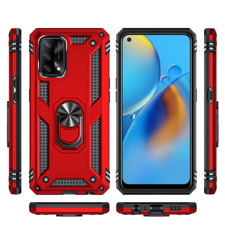 Oppo A74 4G Uyumlu Kılıf Zore Vega Kapak - 1