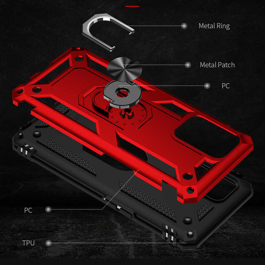 Oppo A74 4G Uyumlu Kılıf Zore Vega Kapak - 3