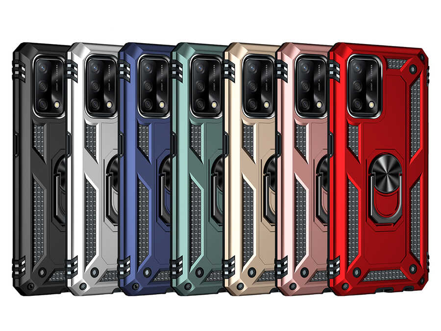 Oppo A74 4G Uyumlu Kılıf Zore Vega Kapak - 6