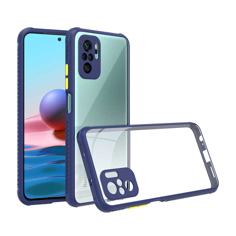 Xiaomi Redmi Note 10S Uyumlu Kılıf ​​Zore Kaff Kapak - 1