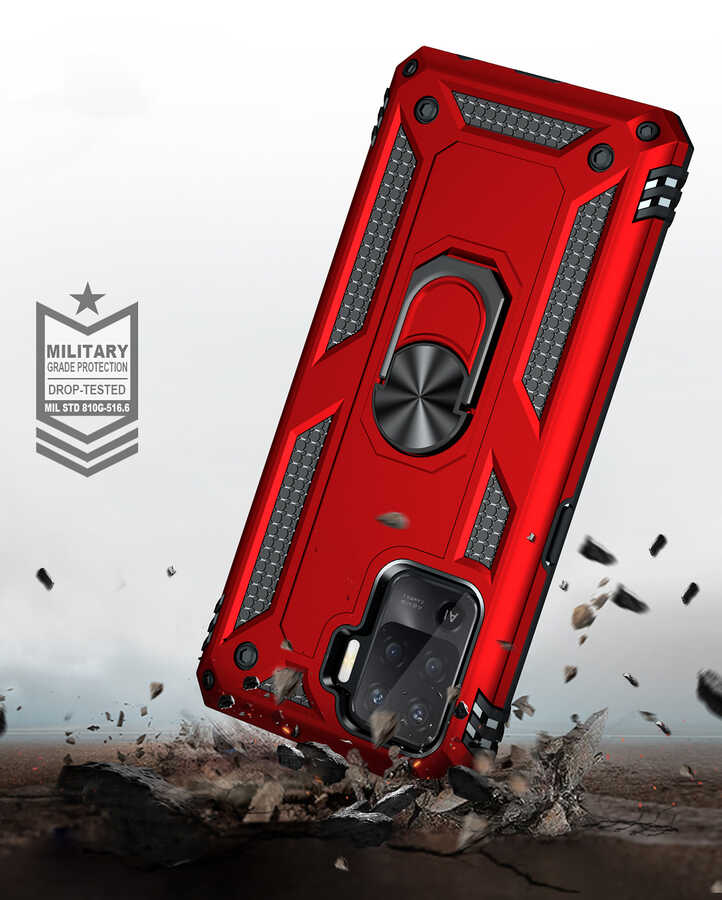 Oppo Reno 5 Lite Uyumlu Kılıf Zore Vega Kapak - 7