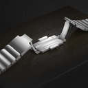 Huawei GT2 46mm Uyumlu KRD-35 22mm Metal Kordon - 1