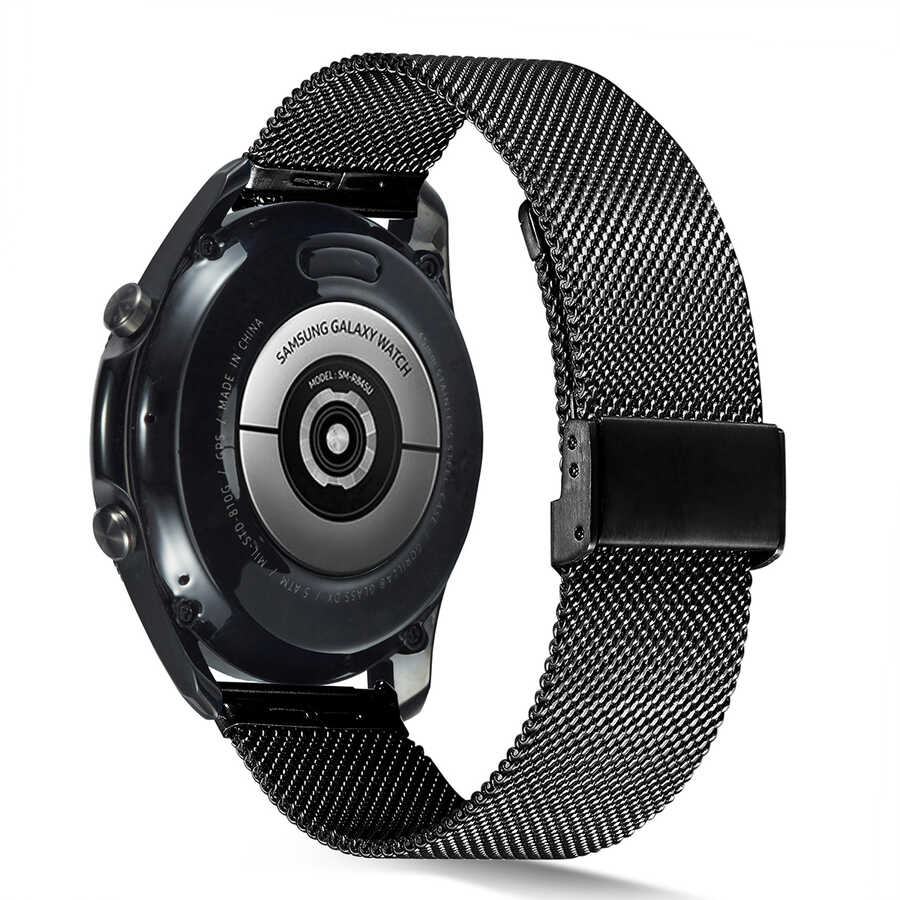 Huawei Honor Magic 2 46mm Uyumlu KRD-45 22mm Metal Kordon - 1