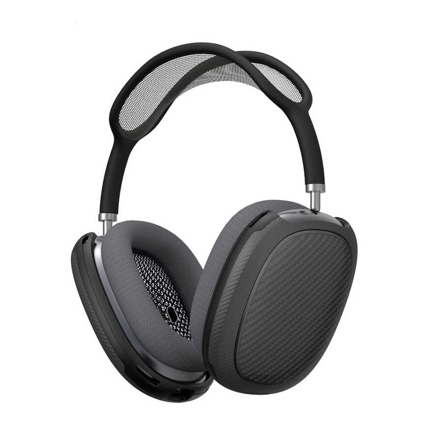 Apple Airpods Max Uyumlu Wiwu Armor Carbon Koruyucu Kılıf​ - 1