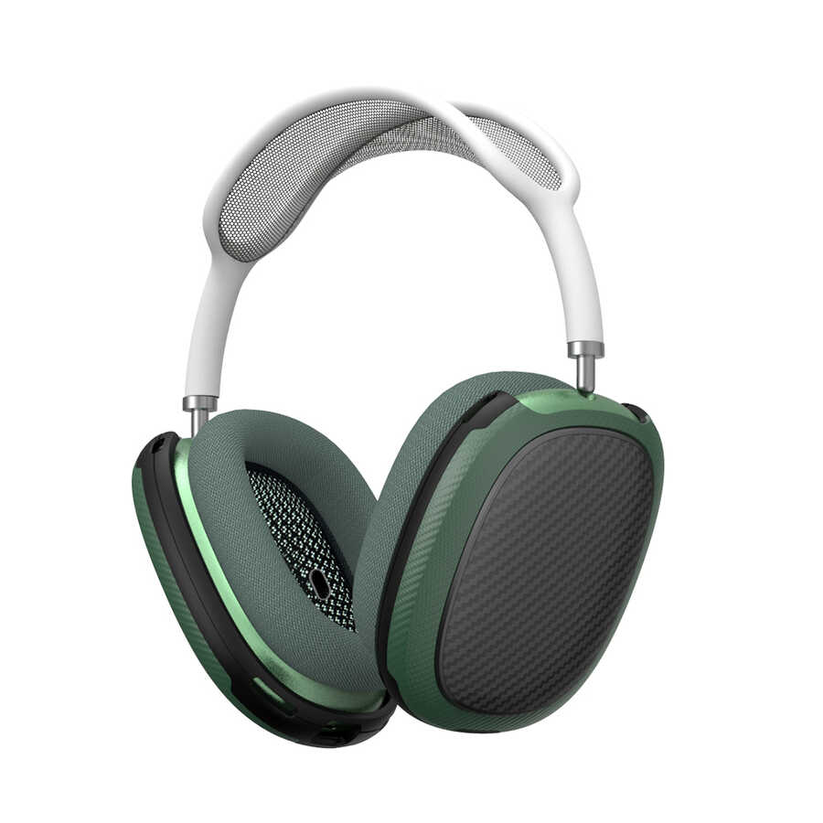 Apple Airpods Max Uyumlu Wiwu Armor Carbon Koruyucu Kılıf​ - 4