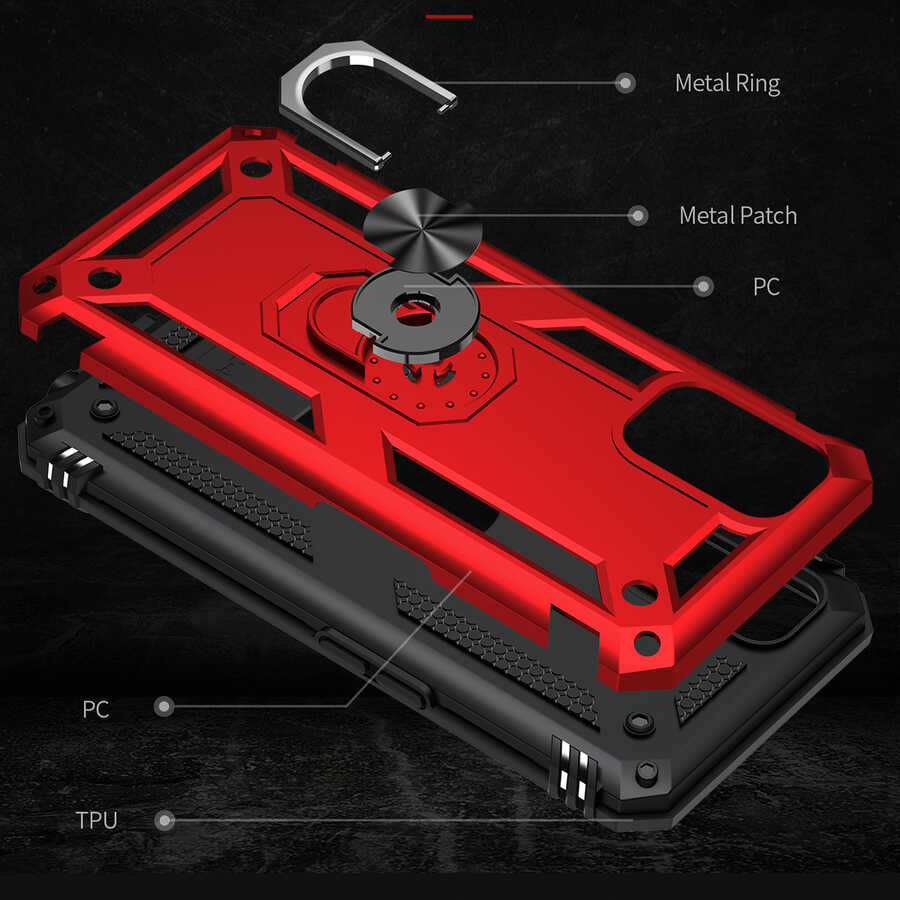 Oppo A72 Uyumlu Kılıf Zore Vega Kapak - 4