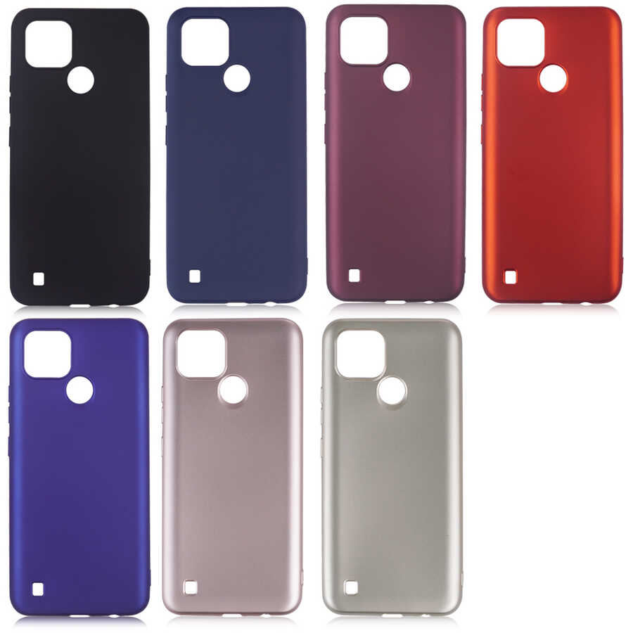 Realme C21 Uyumlu Kılıf Zore Premier Silikon Kapak - 1