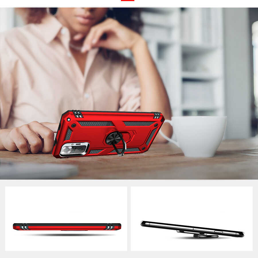 Xiaomi Redmi Note 10 Pro Uyumlu Kılıf Zore Vega Kapak - 1