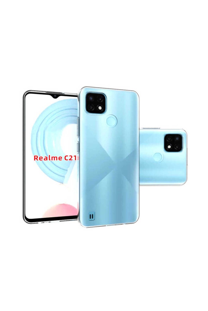 Realme C21 Uyumlu Kılıf Zore Süper Silikon Kapak