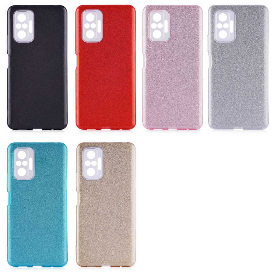 Xiaomi Redmi Note 10 Pro Uyumlu Kılıf Zore Shining Silikon - 2