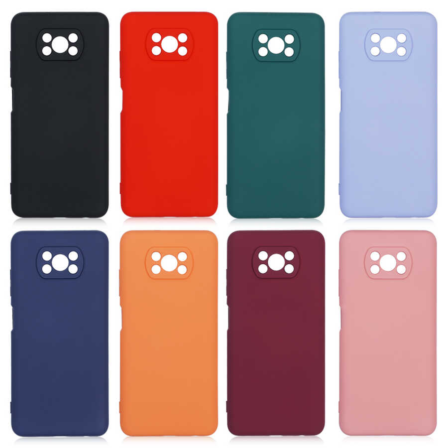 Xiaomi Poco X3 Uyumlu Kılıf Zore Mara Lansman Kapak - 1