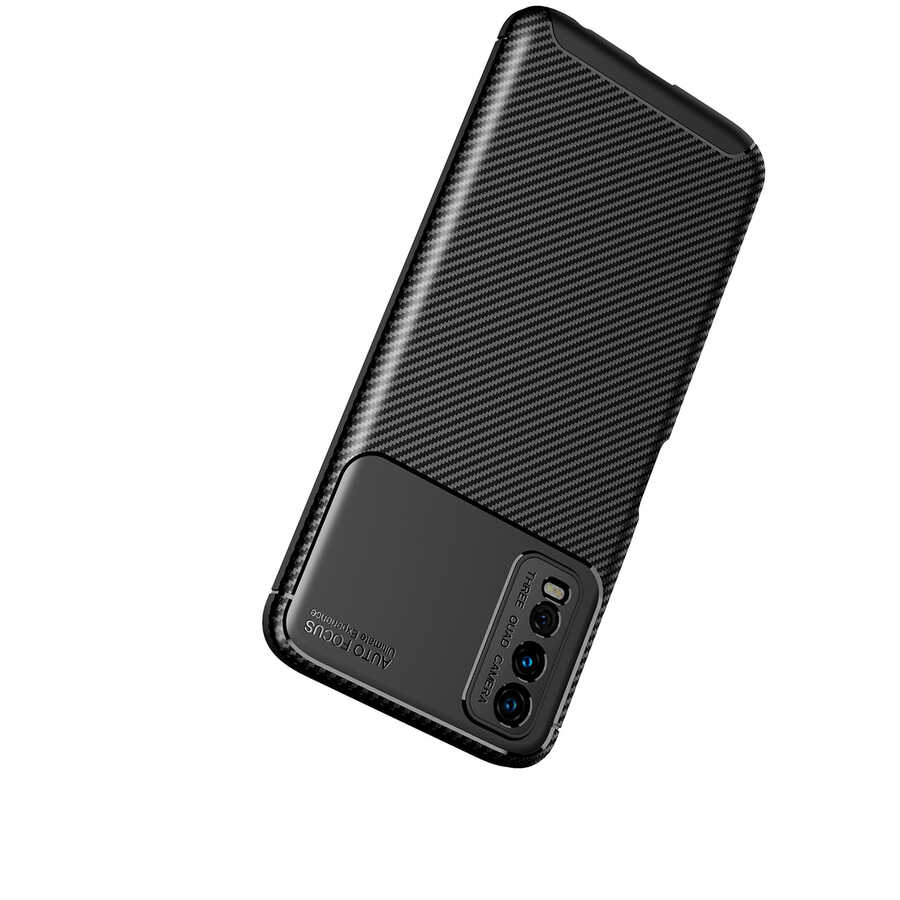 Vivo Y20S Uyumlu Kılıf Zore Negro Silikon Kapak - 1
