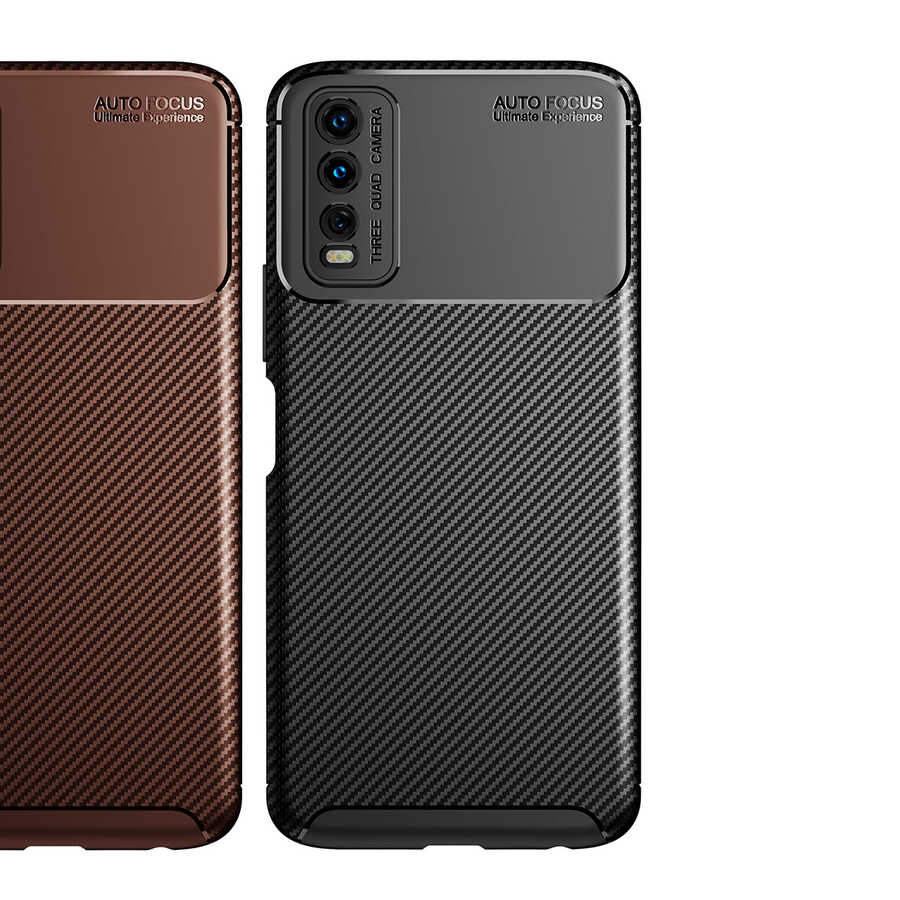 Vivo Y20S Uyumlu Kılıf Zore Negro Silikon Kapak - 6