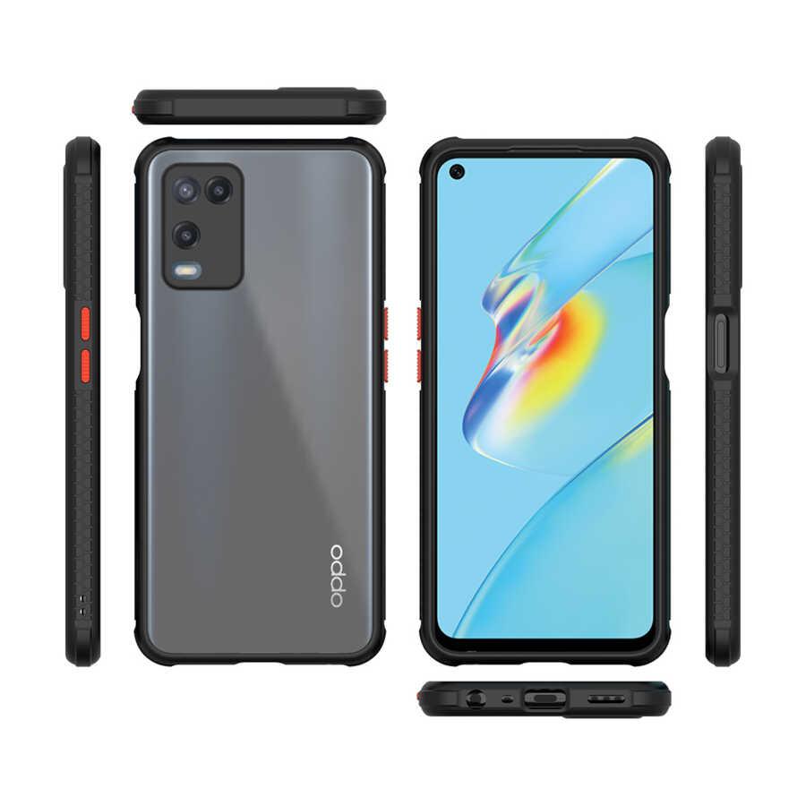 Oppo A54 4G Uyumlu Kılıf ​​Zore Kaff Kapak - 1