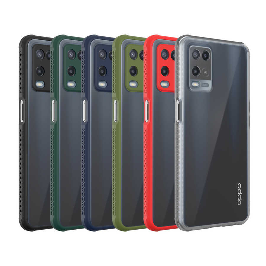 Oppo A54 4G Uyumlu Kılıf ​​Zore Kaff Kapak - 8
