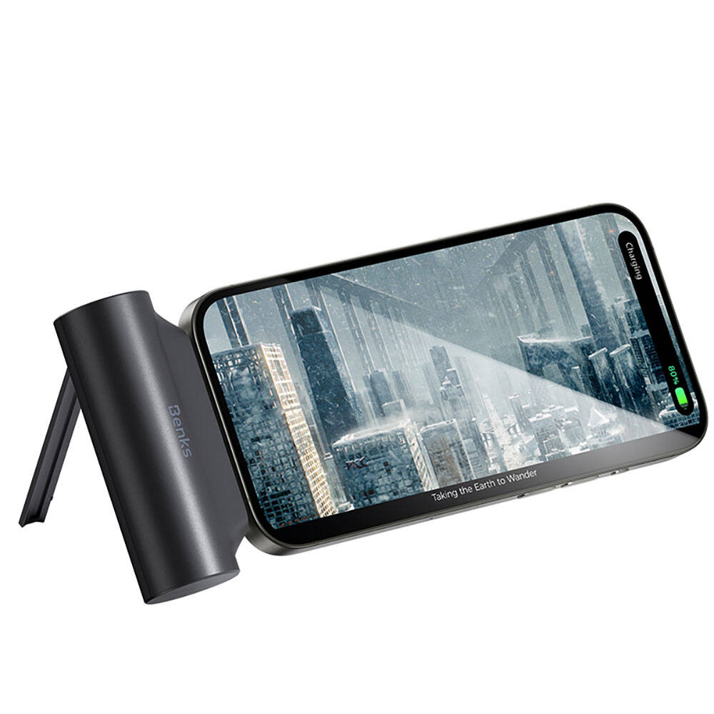 Benks PB15 Taşınabilir Standlı Type-C Portlu Powerbank 5000mAh - 2
