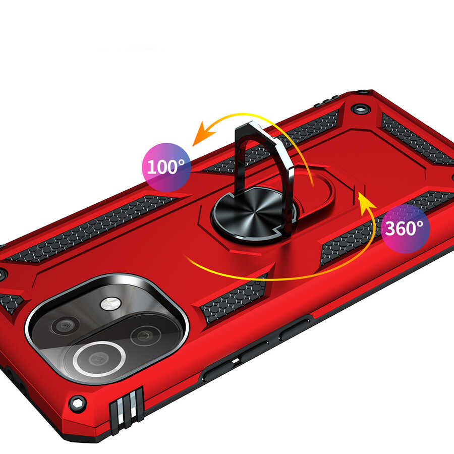 Xiaomi Mi 11 Lite Uyumlu Kılıf Zore Vega Kapak - 6