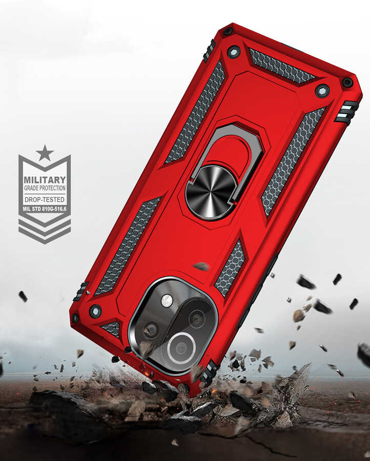 Xiaomi Mi 11 Lite Uyumlu Kılıf Zore Vega Kapak - 7