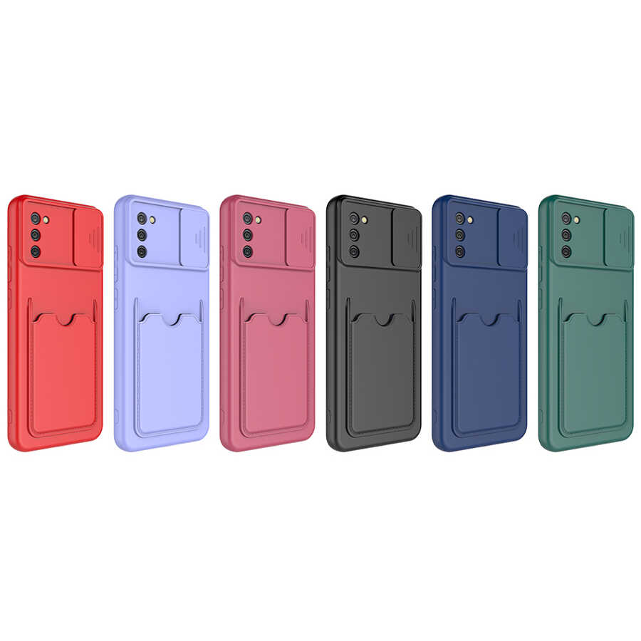 Samsung Galaxy A02S Uyumlu Kılıf ​Zore Kartix Kapak - 1